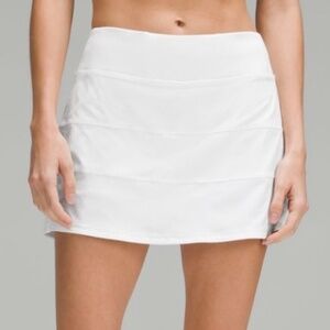 Lululemon Women’s Pace Rival Skirt - White